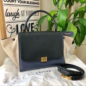💯Authentic CELINE Medium Trapeze